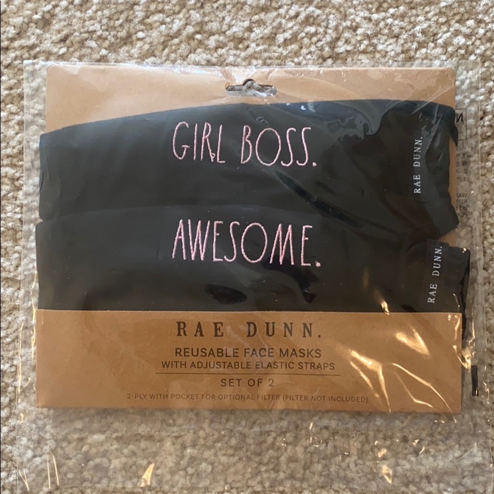 Raw Dunn Reusable Face Masks